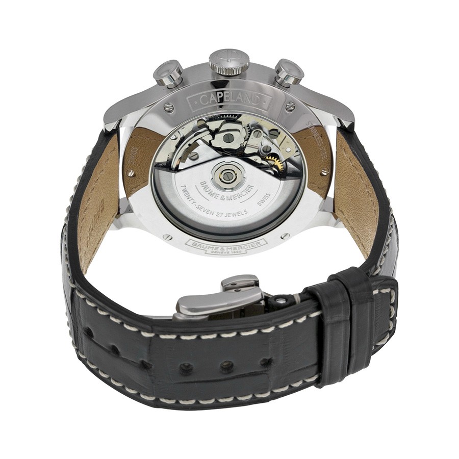 IMG_9086 Baume et Mercier M0A10168 Capeland Mens Automatic Stainless Steel 3