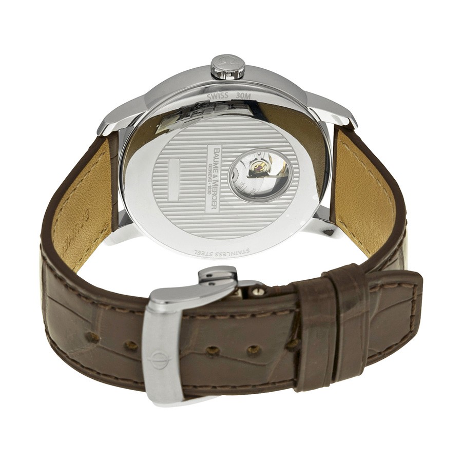 IMG_9086 Baume et Mercier 08688 Classima Mens Automatic Polished Steel 3