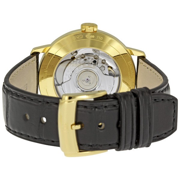IMG_9086 Baume et Mercier 8787 Classima Mens Automatic Polished 18kt Yellow Gold 3