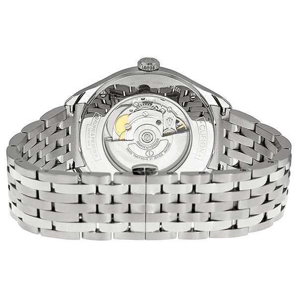 IMG_9086 Baume et Mercier 10100 Clifton Mens Automatic Stainless Steel 3