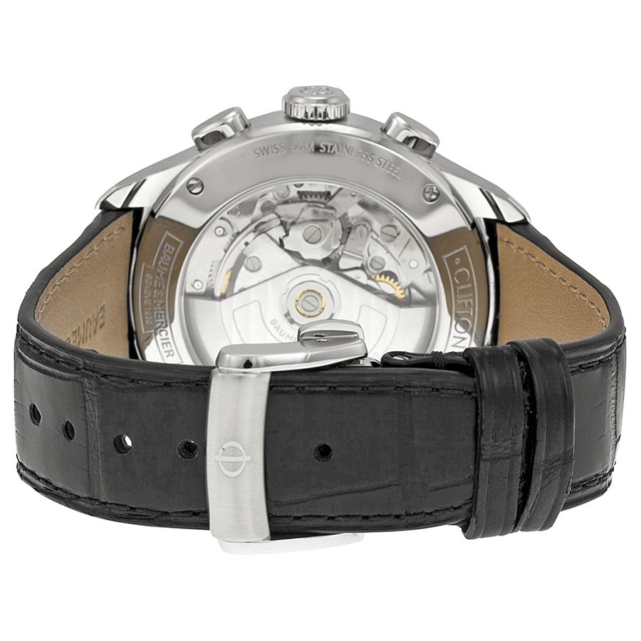 IMG_9086 Baume et Mercier 10123 Clifton Mens Automatic Stainless Steel 3