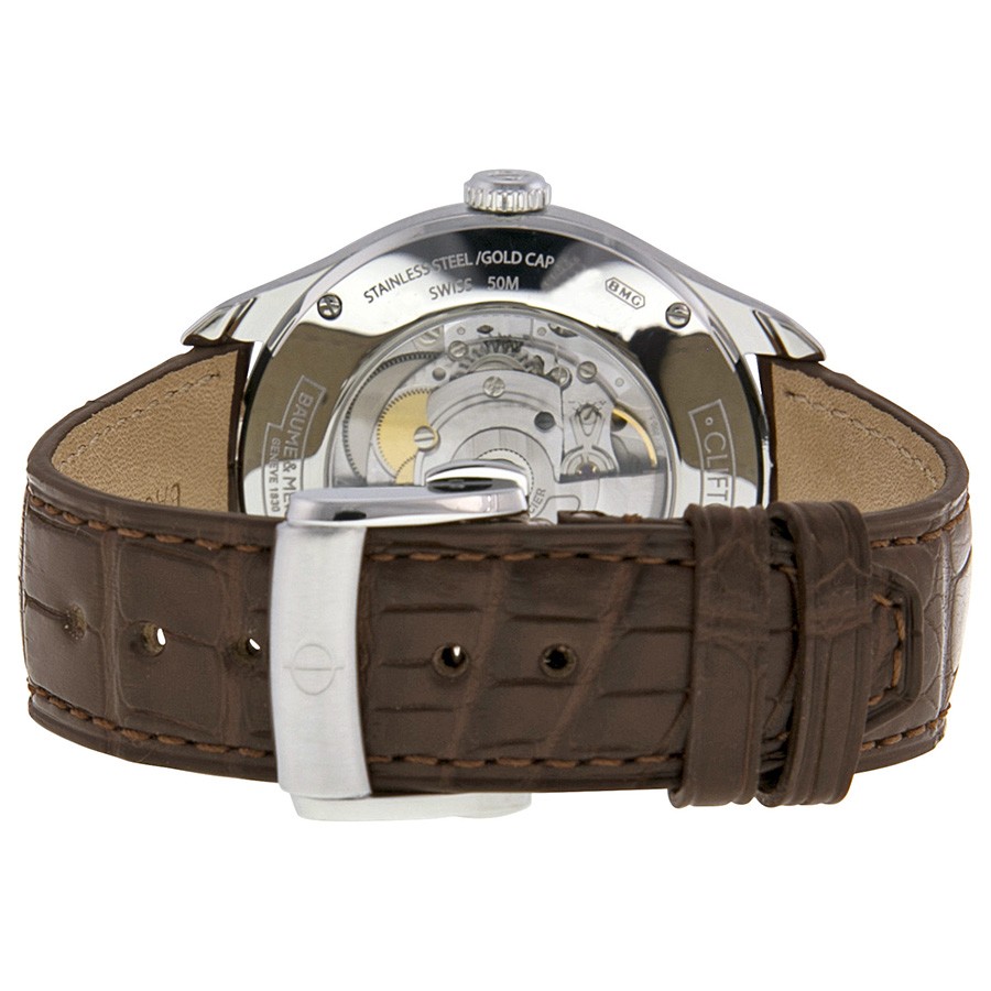 IMG_9086 Baume et Mercier 10139 Clifton Mens Automatic Stainless Steel 3