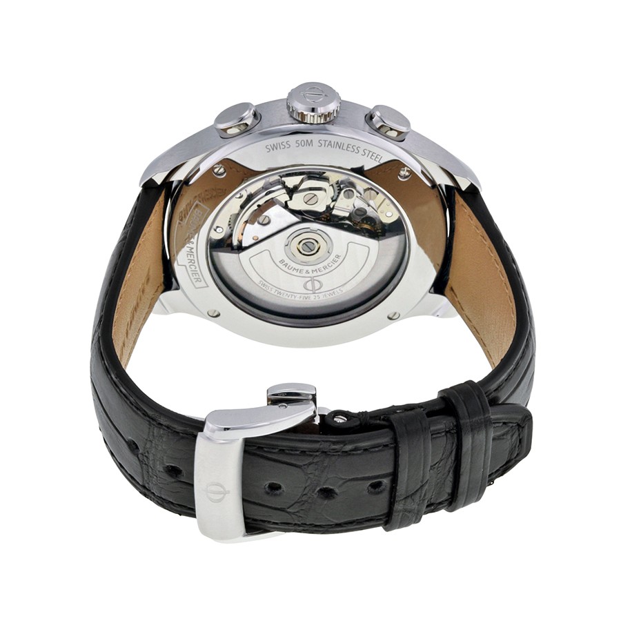 IMG_9086 Baume et Mercier MOA10211 Clifton Mens Automatic Stainless Steel 3