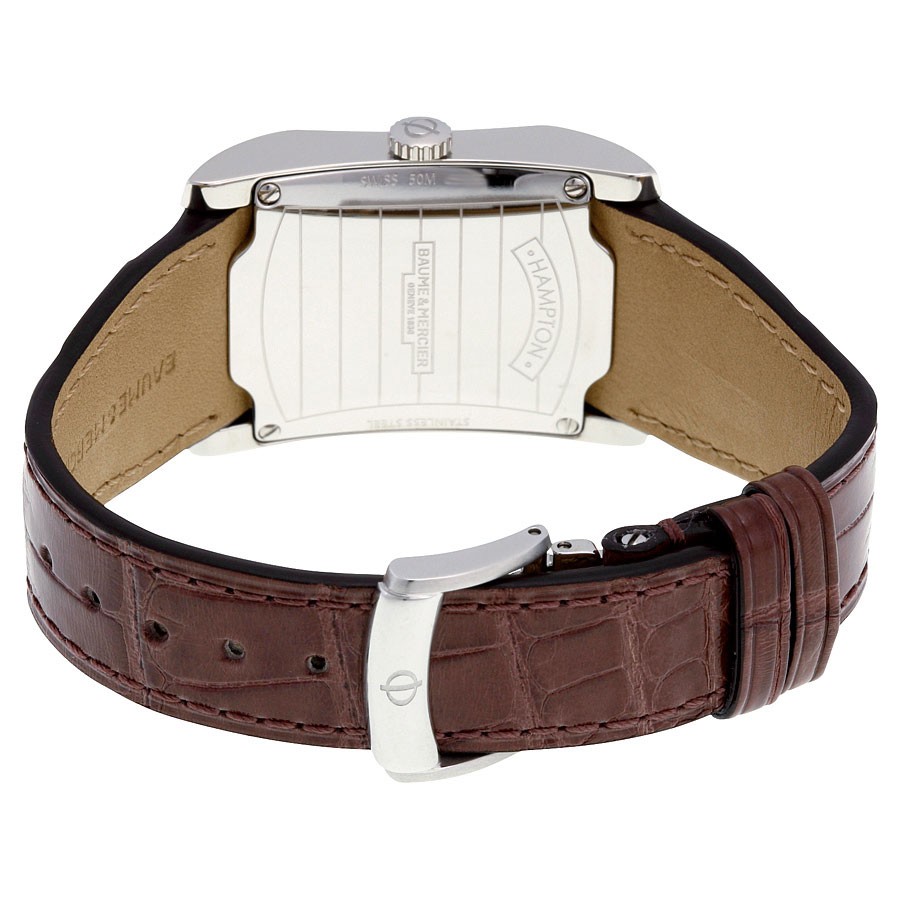 IMG_9086 Baume et Mercier 10018 Hampton Ladies Quartz Stainless Steel 3