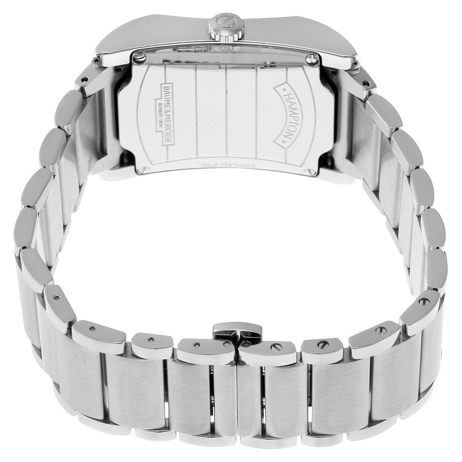 IMG_9086 Baume et Mercier 10020 Hampton Ladies Quartz Stainless Steel 3