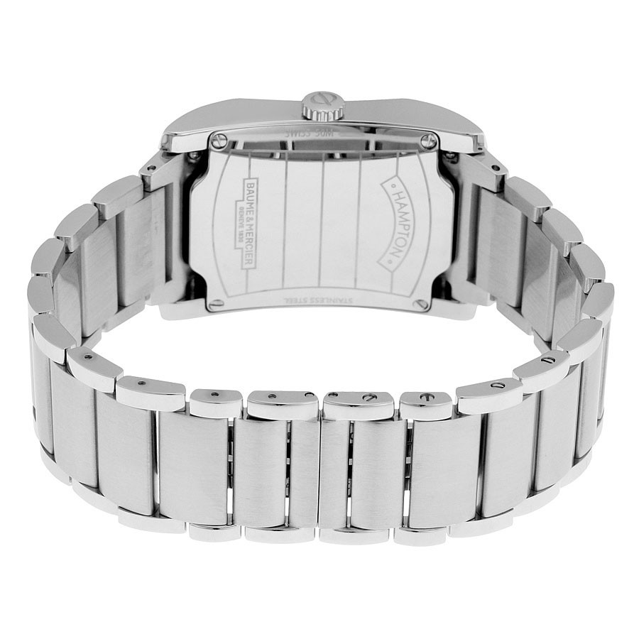 IMG_9086 Baume et Mercier 10023 Hampton Ladies Quartz Stainless Steel 3