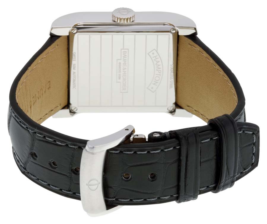 IMG_9086 Baume et Mercier 10026 Hampton Mens Automatic Stainless Steel 3