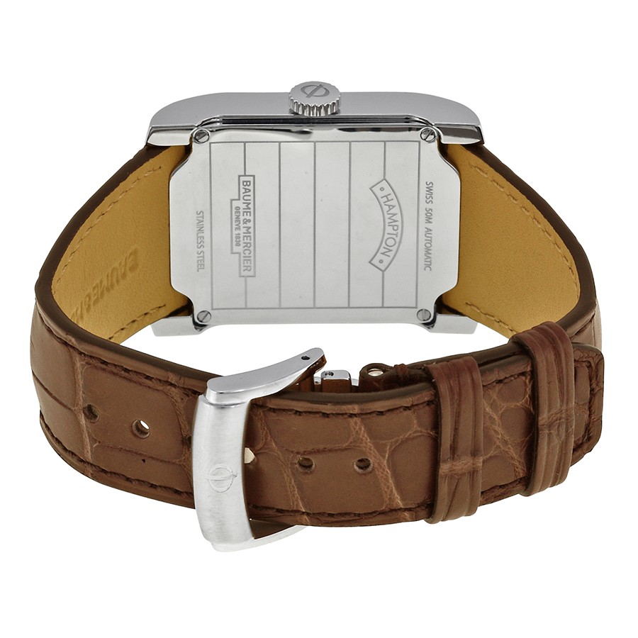 IMG_9086 Baume et Mercier 10028 Hampton Mens Automatic Stainless Steel 3