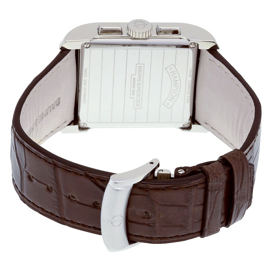 IMG_9086 Baume et Mercier 10031 Hampton Mens Automatic Stainless Steel 3