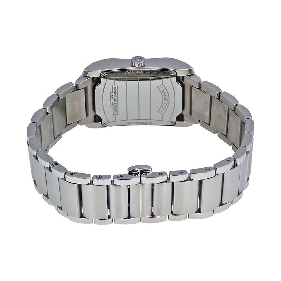 IMG_9086 Baume et Mercier 10050 Hampton Ladies Quartz Stainless Steel 3