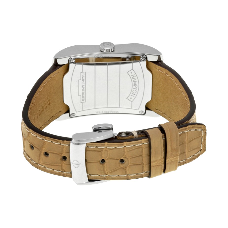 IMG_9086 Baume et Mercier 10081 Hampton Ladies Quartz Stainless Steel 3