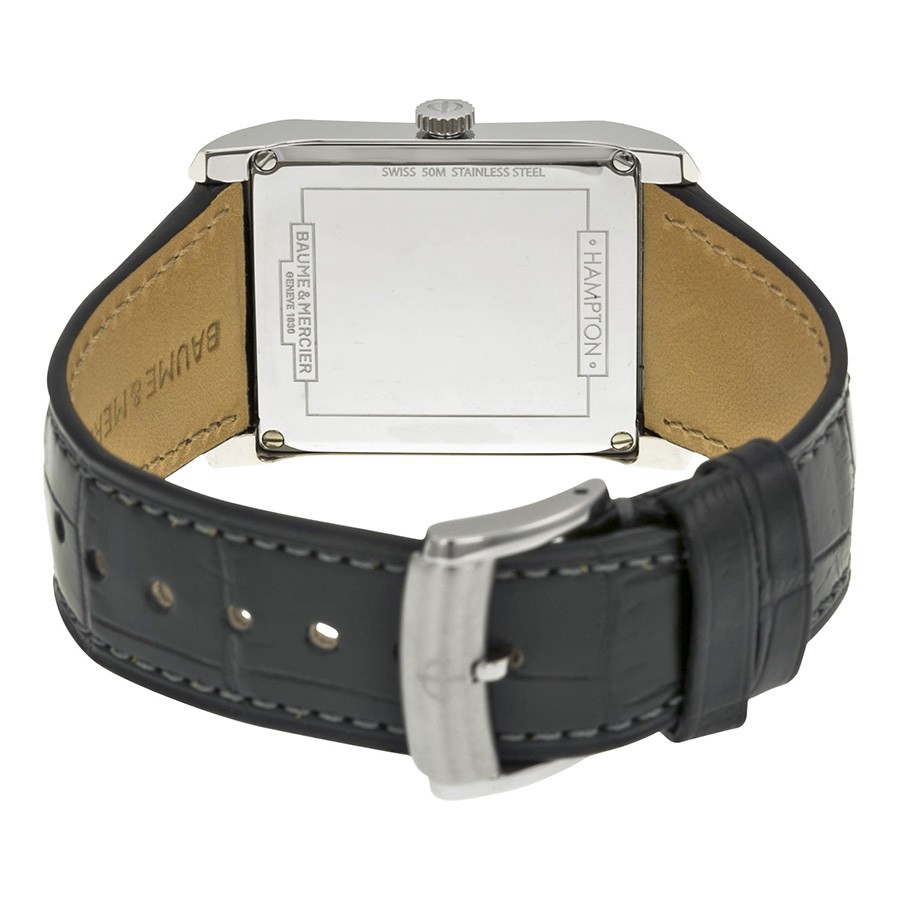Baume et Mercier 10154 Hampton Mens Quartz Stainless Steel 3