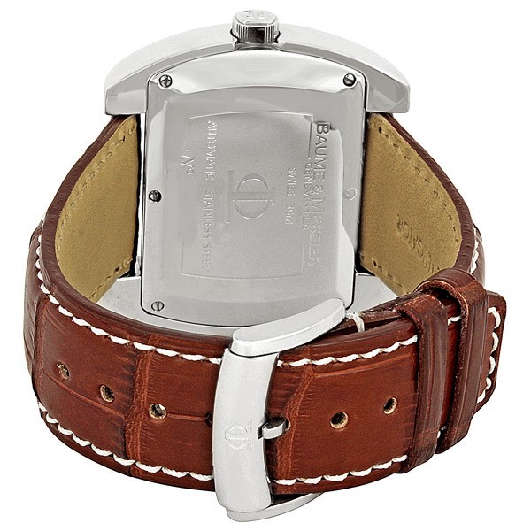 IMG_9086 Baume et Mercier 8342 Hampton Mens Automatic Stainless Steel 3