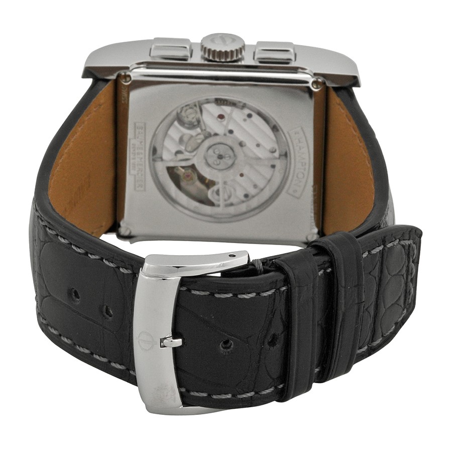 IMG_9086 Baume et Mercier 10032 Hampton Milleis Mens Automatic Stainless Steel 3