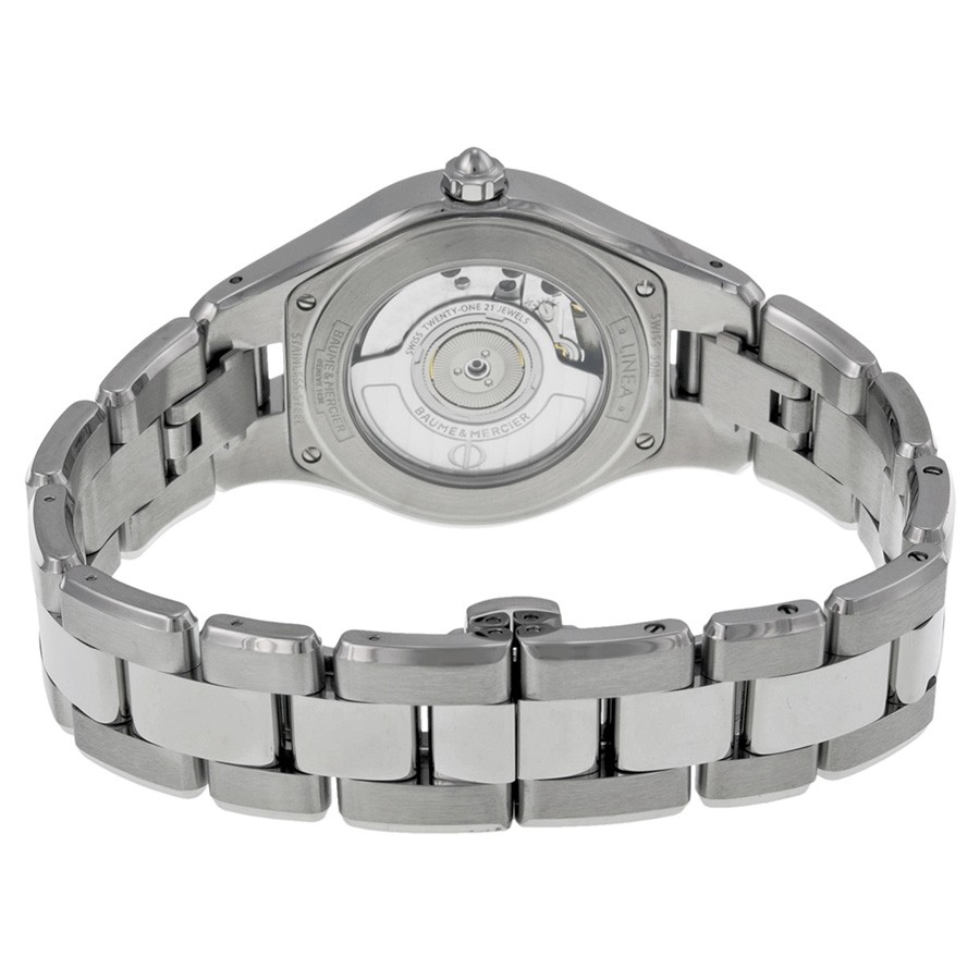 Baume et Mercier 10035 Linea Ladies Automatic Stainless Steel 3