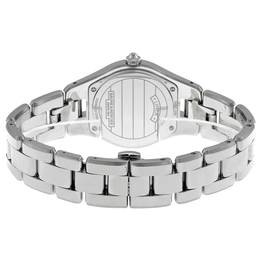 IMG_9086 Baume et Mercier 10071 Linea Ladies Quartz Stainless Steel 3