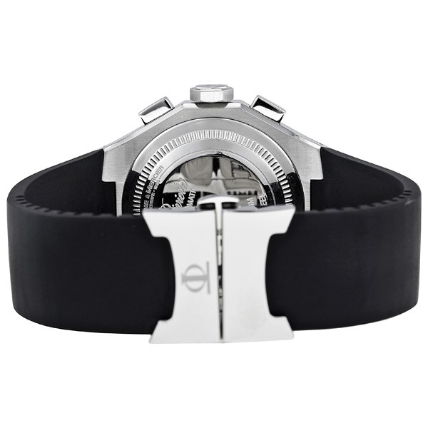 IMG_9086 Baume et Mercier 8723 Riviera Mens Automatic Polished Satin Finished Steel 3