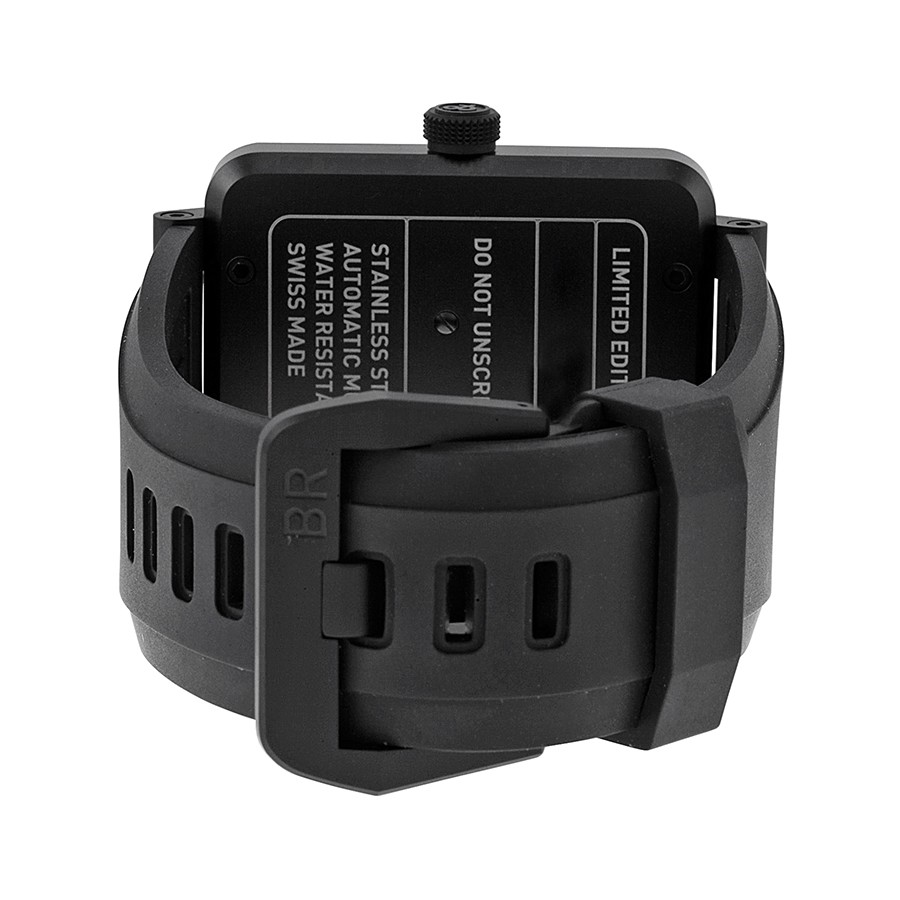 IMG_9086 Bell & Ross BR0192-AIRSPEED Aviation Mens Automatic Black PVD Stainless Steel 3