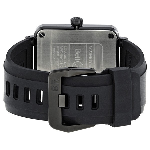 Bell & Ross BR0192-BL-CER/SRB Aviation Mens Automatic Black Ceramic and Satin Steel 3