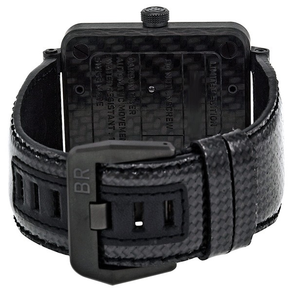 IMG_9086 Bell & Ross BR0192-CA-FIBER Aviation Mens Automatic Black Carbon Fiber IP Steel 3