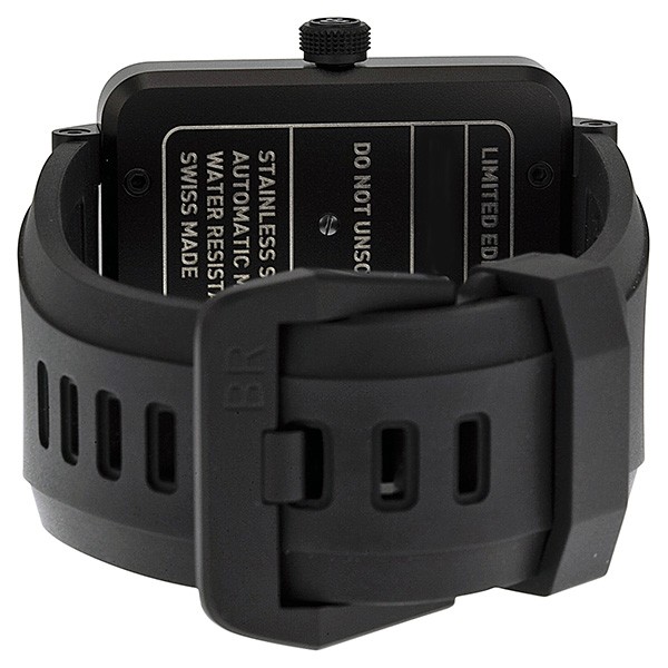IMG_9086 Bell & Ross BR0196-ALTIMETER Aviation Mens Automatic Matte Black PVD Steel 3