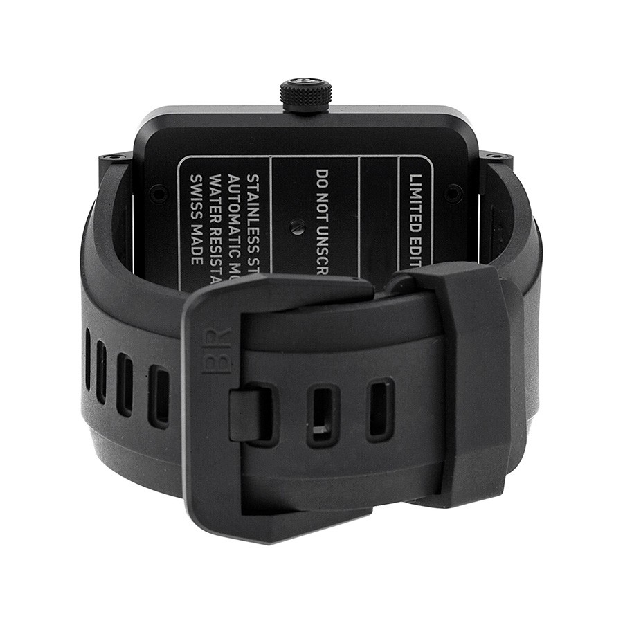 IMG_9086 Bell & Ross BR0197-CLIMB Aviation Mens Automatic Black PVD Stainless Steel 3