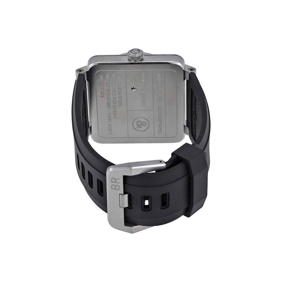 IMG_9086 Bell & Ross BR0392-BL-ST Aviation Mens Automatic Stainless Steel 3