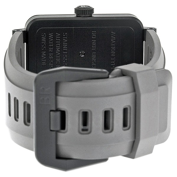 IMG_9086 Bell & Ross BR0392-COMMANDO Aviation Mens Automatic Matte Black PVD Stainless Steel 3
