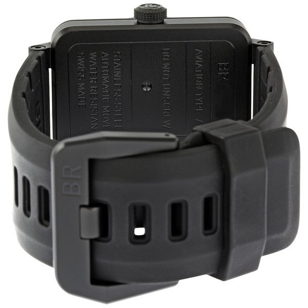 IMG_9086 Bell & Ross BR0392-PHANTOM Aviation Mens Automatic Black Carbon IP Stainless Steel 3