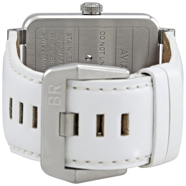 Bell & Ross BR0392-WH-C/SCA Aviation Mens Automatic White Ceramic 3