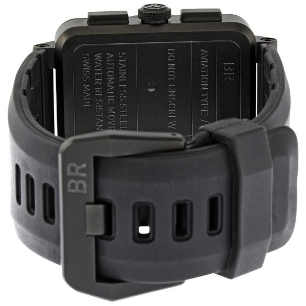 IMG_9086 Bell & Ross BR0394-BW Aviation Mens Automatic Black PVD Steel with Matte Black Finish 3