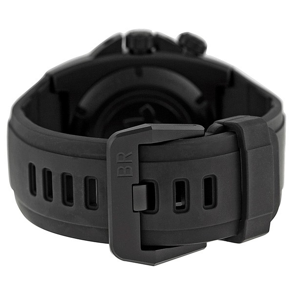 Bell & Ross BR0292-ORANGE Marine Mens Automatic Black PVD Steel 3