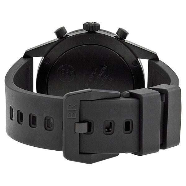 IMG_9086 Bell & Ross BRV126-PHANTOM Vintage Mens Automatic Black PVD Steel 3