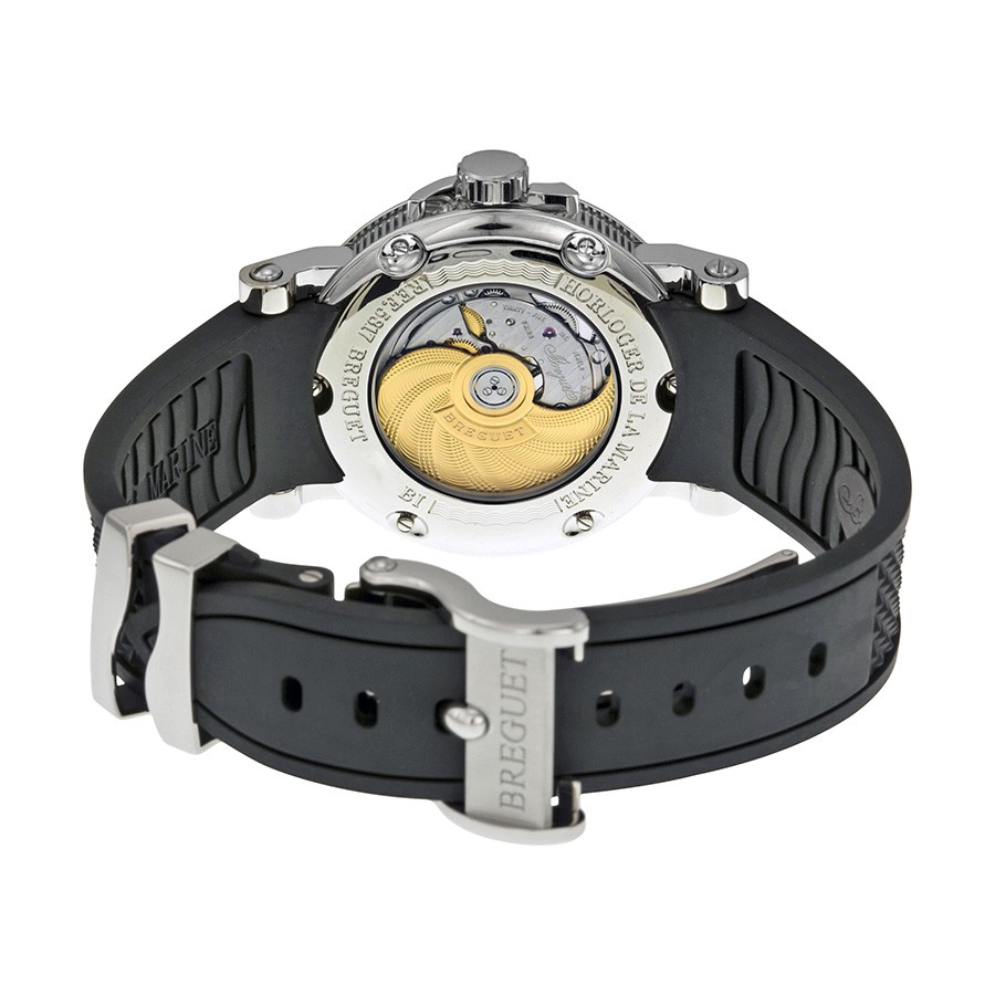 IMG_9086 Breguet 5817ST125V8 Marine Mens Automatic Stainless Steel 3