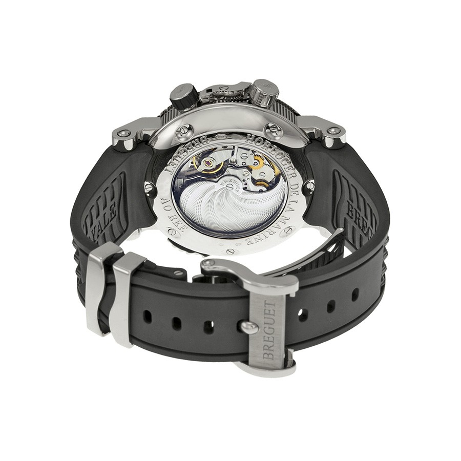 IMG_9086 Breguet 5847BB/12/5ZV Marine Mens Automatic 18kt White Gold 3