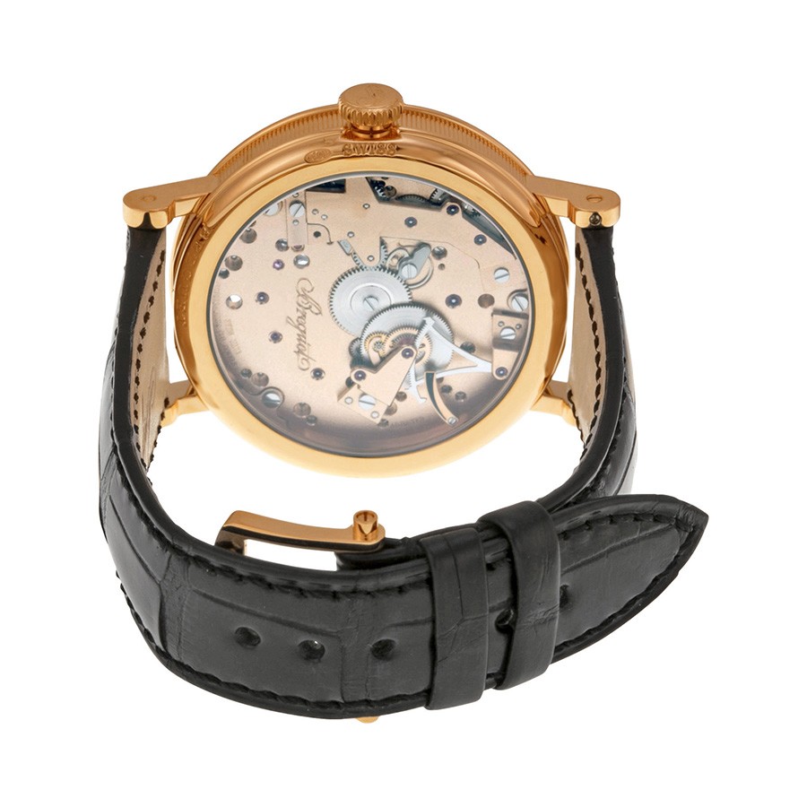 IMG_9086 Breguet 7057BR/R9/9W6 Tradition Mens Hand Wind 18kt Rose Gold 3