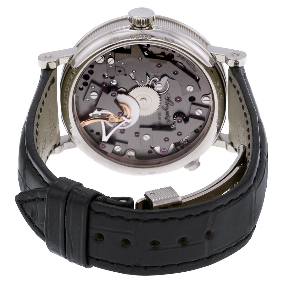 IMG_9086 Breguet 7067BB/G1/9W6 Tradition Mens Hand Wind 18Kt White Gold 3