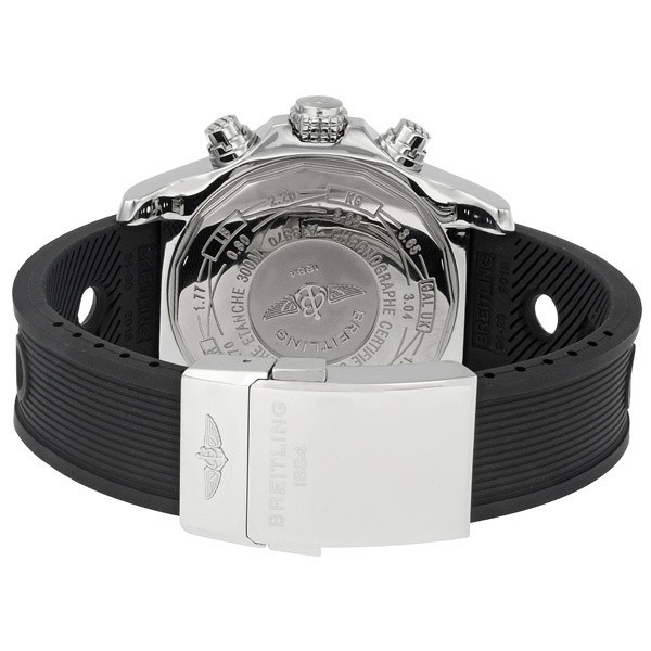 IMG_9086 Breitling A1337011-A660BKRD Avenger Mens Automatic Stainless Steel 3