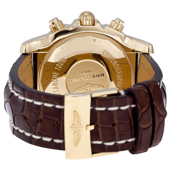 IMG_9086 Breitling HB011012-B957BKCT Chronomat Mens Automatic 18kt Rose Gold 3