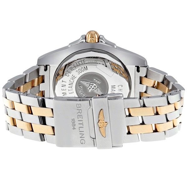 IMG_9086 Breitling C4935053/A672 Cockpit Mens Quartz Stainless Steel and 18k Rose Gold 3