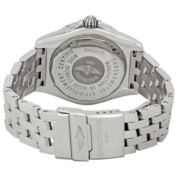 IMG_9086 Breitling A49350L2-F549SS Galactic Mens Automatic Stainless Steel 3