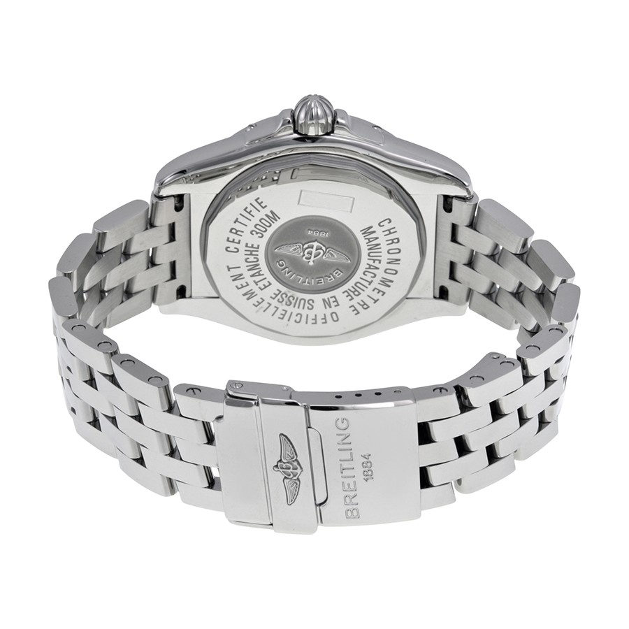 IMG_9086 Breitling A49350LA-BA07 Galactic Mens Automatic Stainless Steel 3