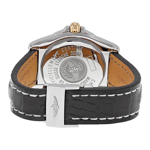 IMG_9086 Breitling C49350L2-BA09BKCD Galactic Mens Automatic Stainless Steel and 18kt Rose Gold 3