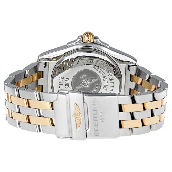 IMG_9086 Breitling C49350LA-A706TT Galactic Mens Automatic Stainless Steel and 18kt Rose Gold 3