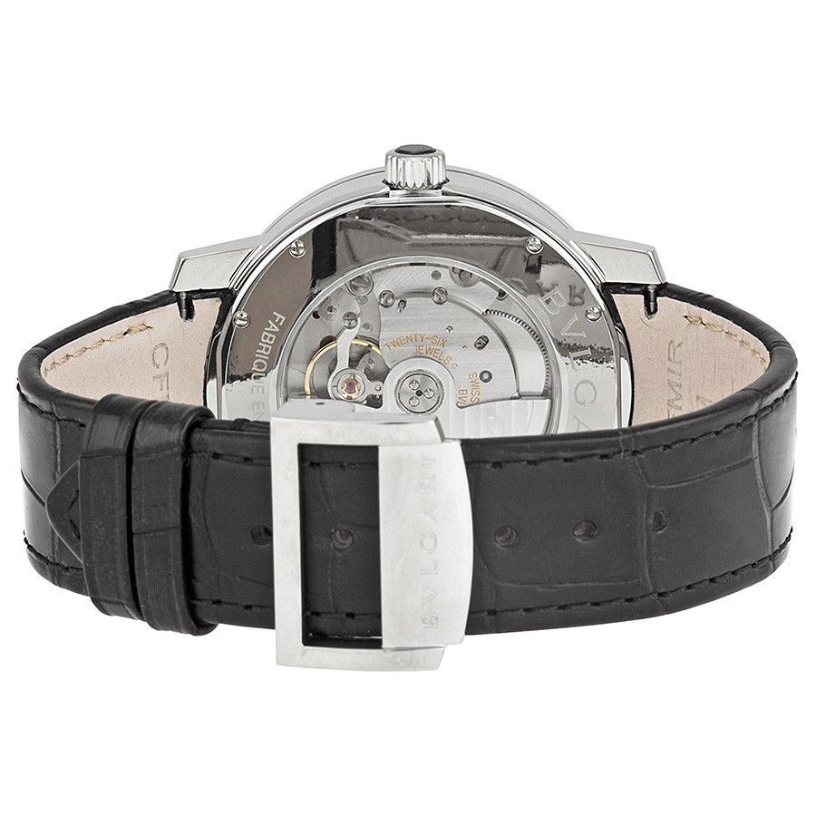 IMG_9086 Bvlgari BB41WSLD Mens Automatic Stainless Steel 3