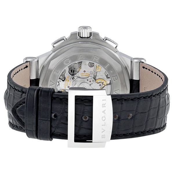 IMG_9086 Bvlgari 101881 Diagono Mens Automatic 18kt White Gold 3