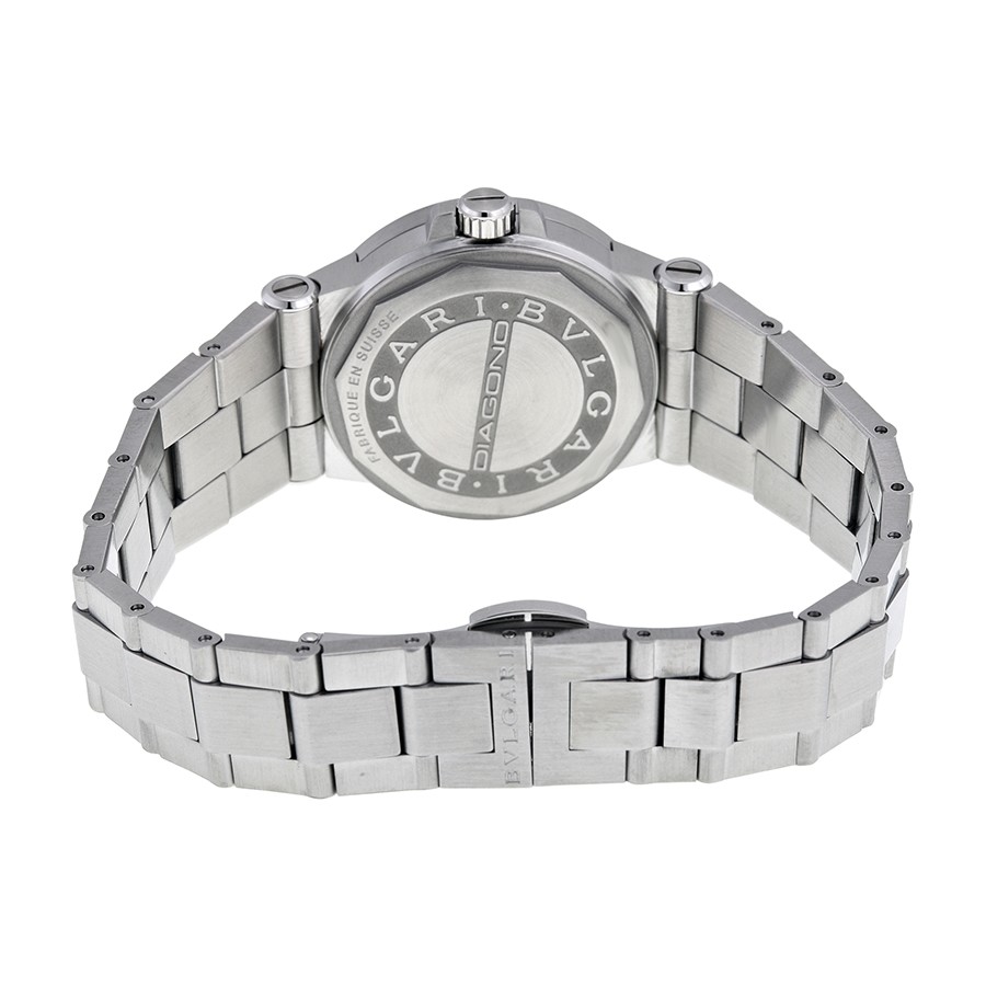 IMG_9086 Bvlgari DG29BSSD Diagono Ladies Quartz Stainless Steel 3