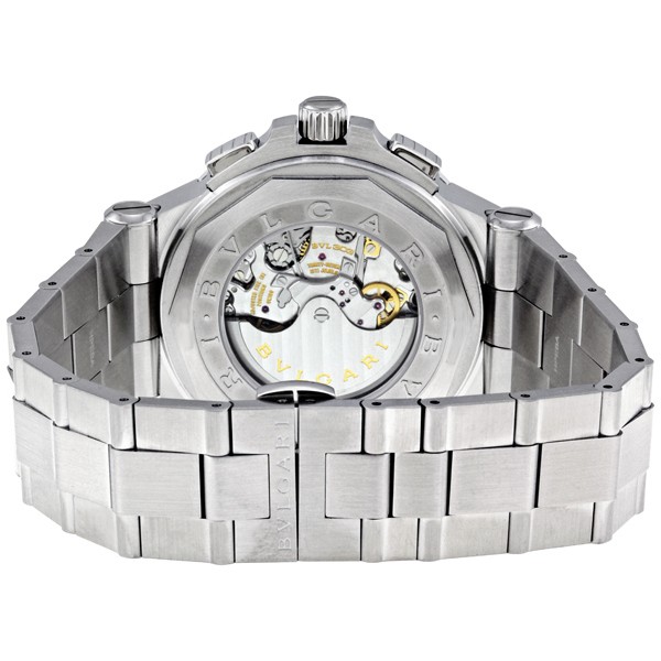 IMG_9086 Bvlgari DG42BSSDCH 101880 Diagono Mens Automatic Stainless Steel 3