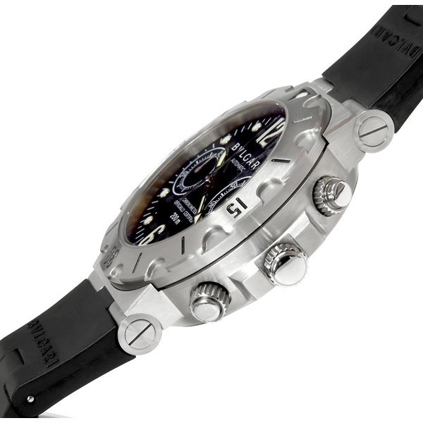 IMG_9086 Bvlgari SC38SV/SLN Diagono Mens Automatic Stainless Steel 3