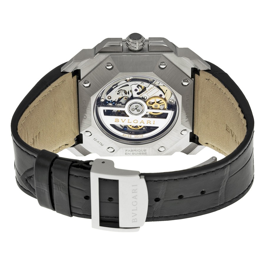 IMG_9086 Bvlgari BGO41BSLDCH Octo Mens Automatic Stainless Steel 3